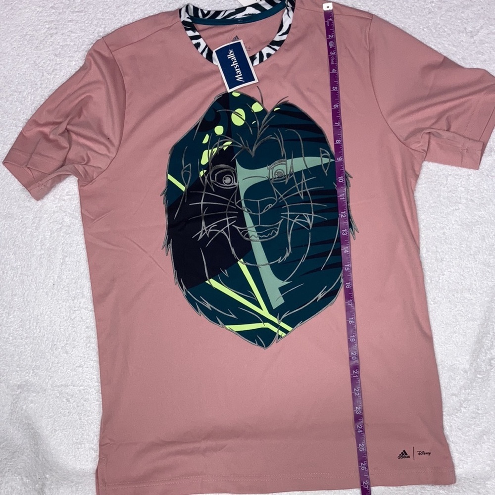 NWT adidas Disney lion king simba aeroready rose zebra colored 13/14 - Picture 10 of 11